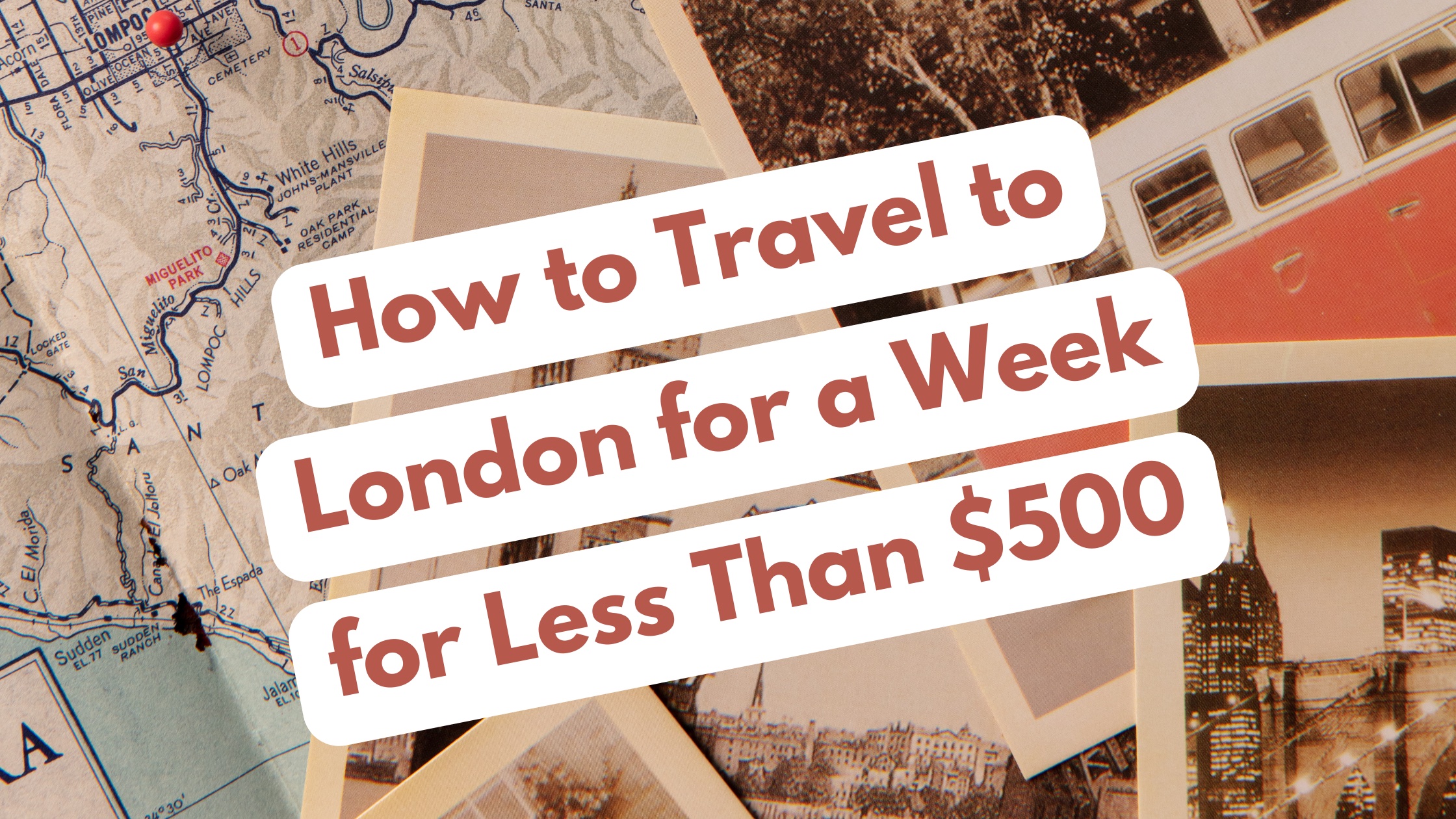 travel to London for a week